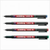 Alkoholos filctoll -S- fekete - Edding 140S
