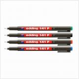 Alkoholos filctoll -F- piros - Edding 141F