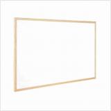 Fehértábla Bi-Office fakeretes 60x90 cm törölhető